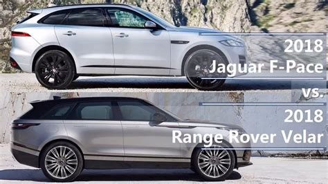 compare range rover velar vs jaguar f pace
