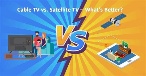compare satellite tv systems and cable tv