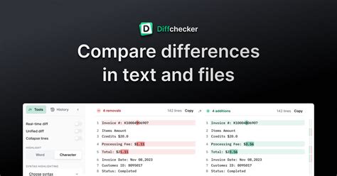 compare text diff checker