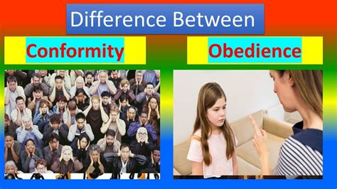 compare the differences and similarities between compliance and obedience