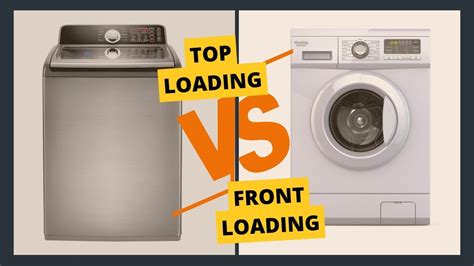 Compare Top Loading And Front Loading Washing Machine