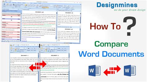 compare two documents differences
