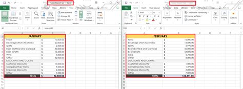 Compare Two Tabs in Excel