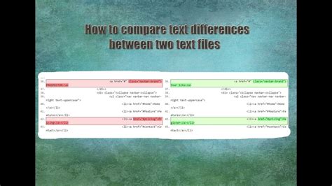 compare two text differences online