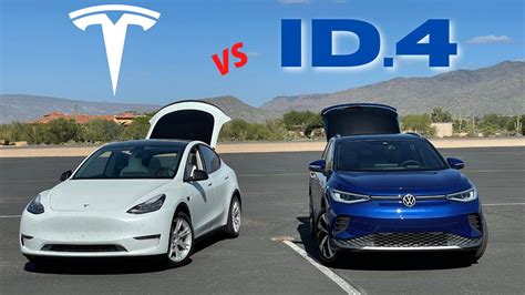 compare vw id4 vs tesla y