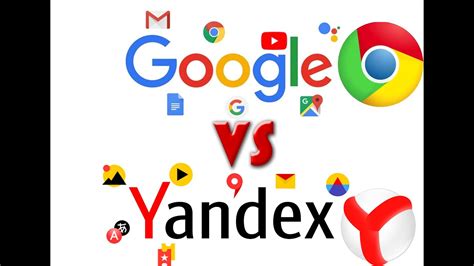 Perbandingan Yandex dengan aplikasi serupa