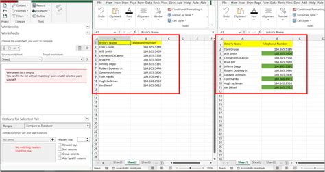 5 Ways Compare Excel Docs