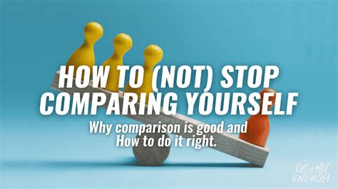 comparing yourself to others