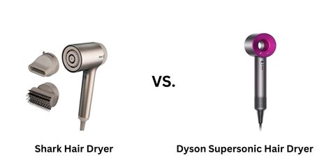 comparison between shark and dyson hair dryer