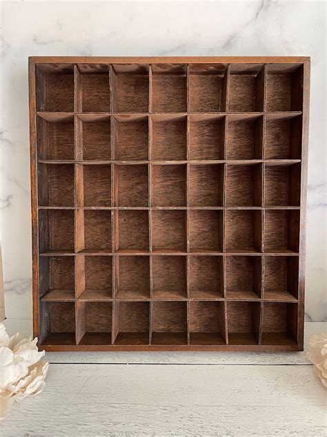 Compartment Wall Display Case