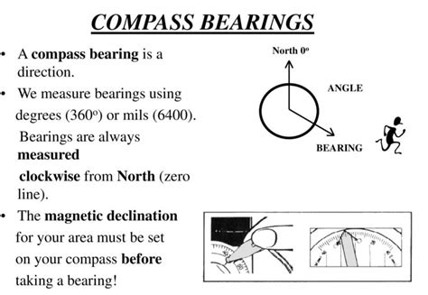 Compass Bearing Description