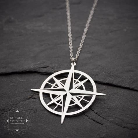 Compass Long Necklace