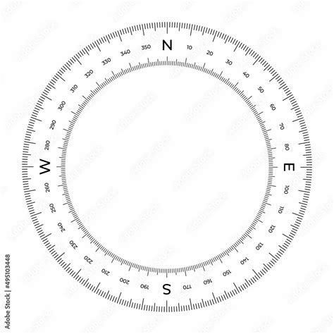 Compass Scale Protractor