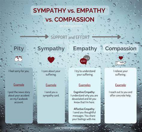 compassionate vs empathy vs sympathy
