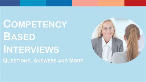 competency based interview questions and answers for senior managers