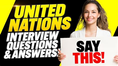 competency based interview questions examples united nations