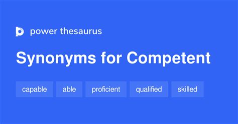 competent synonyms in english
