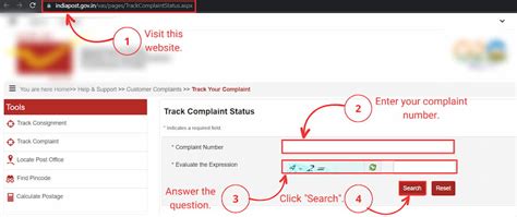 complaint post office tracking