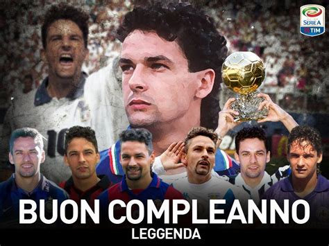 compleanno di roberto baggio