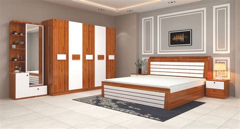 Complete Bedroom Sets With Wardrobe In Mumbai