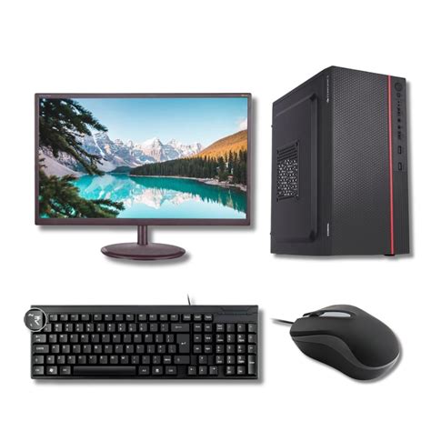 Complete Desktop Computer Set