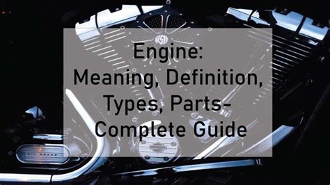 Complete Engine Meaning