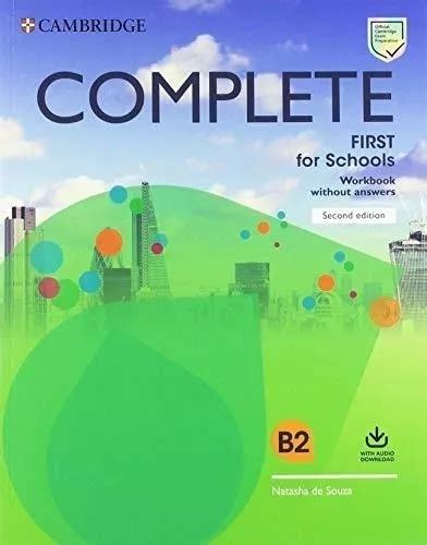 complete first for schools workbook with answers second edition
