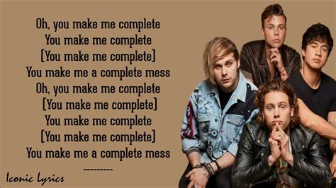 complete mess lyrics 5sos