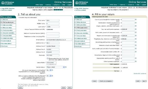 complete online self assessment