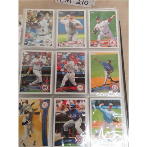 Complete Set Of 2011 Baseball Cards