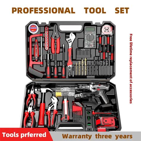 Complete Tool Box With Tools