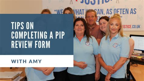 completing a pip review form