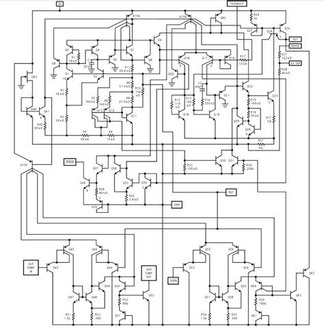 Complex Circuit Schematic