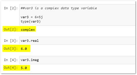 complex python data type