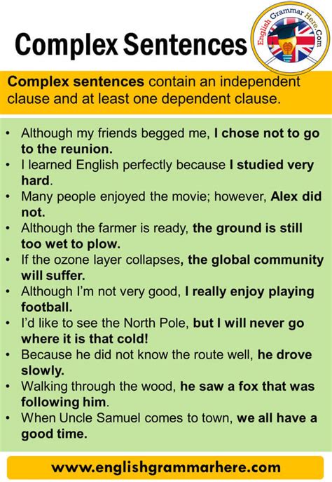 complex sentence meaning in marathi with examples