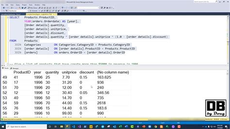 complex sql queries in sql