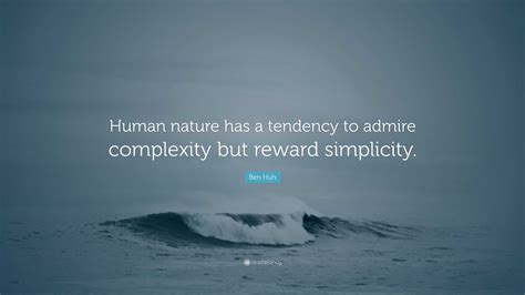 complexity of human nature