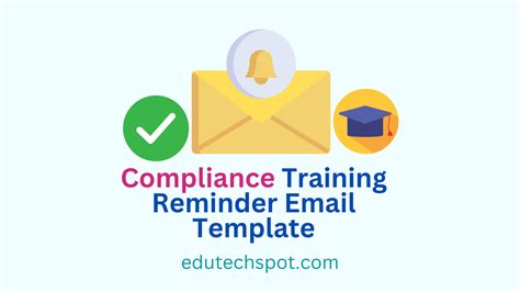 compliance training reminder email template
