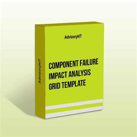 component failure impact analysis template