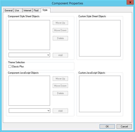 Component Properties Javascript