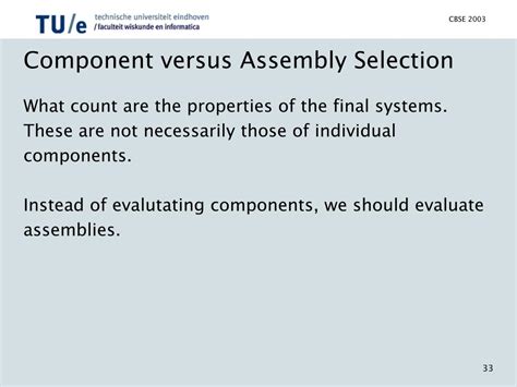 Component Vs Assembly