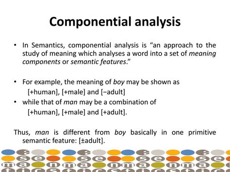componential analysis examples