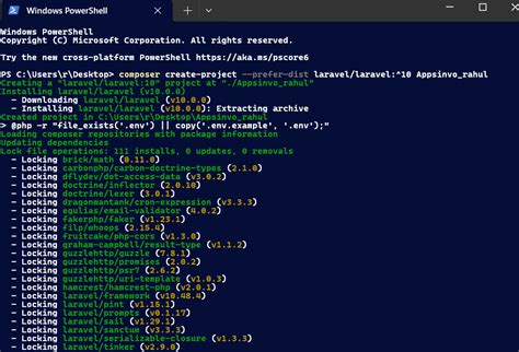 Composer Create-Project Directory Is Not Empty