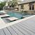 composite deck around inground pool
