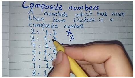 Composite Numbers Definition In Urdu Maths भाज्य, अभाज्य संख्या क्या होती हैं ? Prime And