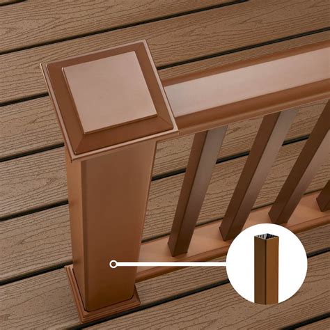 Composite Deck Railing Post Sleeves