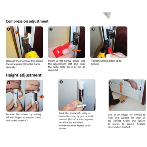 Composite Door Hinge Adjustment Tool