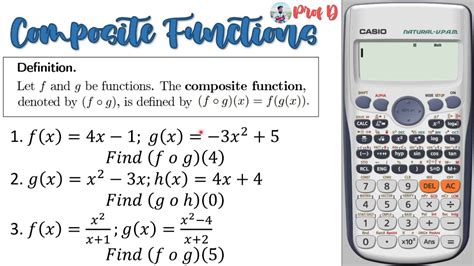 composite functions calculator formula