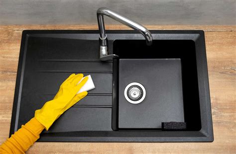 Composite Kitchen Sinks Cleaning