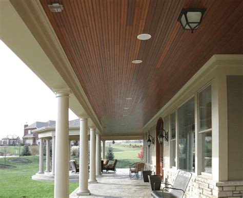 composite porch ceiling
